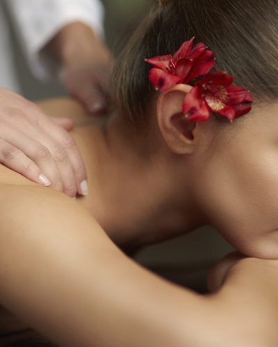 Shoulder massage after long day